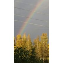 Sateenkaaren kulmasäde on 42°