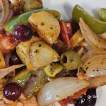 HNP27506 French-spiced hot vegetables