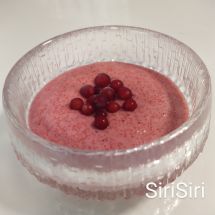 Vispipuolukkapuuro