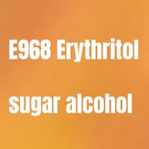 E968 Erytritoli sokerialkoholi