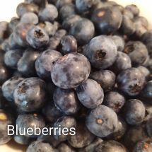 Nutrients in Cultivated Blueberries