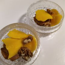 Mykkelöt mangon kanssa