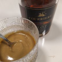 Courriere V.S.O.P Organic Brandy added to mustard