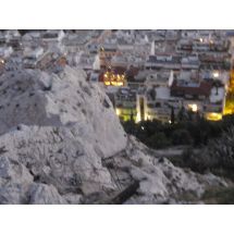 2009-11-08-18-45 Likavitos-kukkula (kreikaksi Λυκαβηττός, myös Lycabettus)