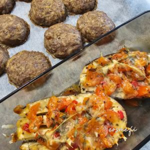 Köttbullar - Riven rå potatis + köttfärs