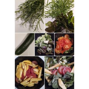 Sallad + oljedressing