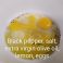 Eggs made in the microwave - tomato, basil