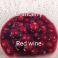 Cranberries in red wine