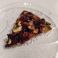 Blackcurrant-nut cookies - dark rom